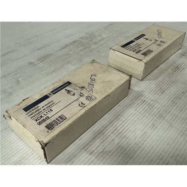 (2) Telemecanique #XCKL115 Limit Switches
