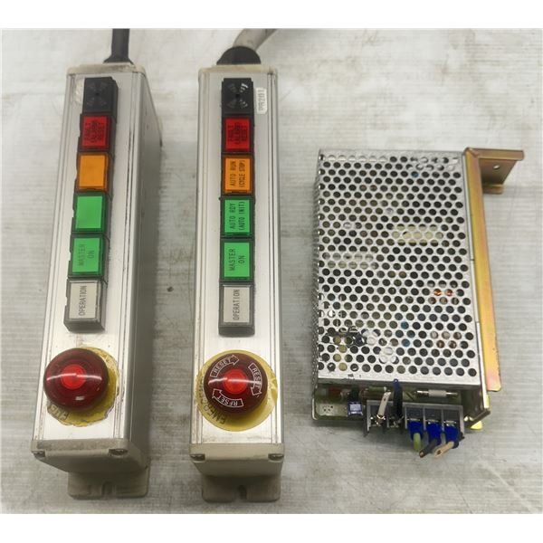 Lot of (3) Misc. MRO Items 1-#JWS50-24/A & 2- Stop Botton Units