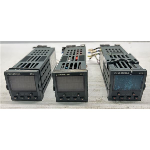 (3) Eurotherm Temperature Controllers