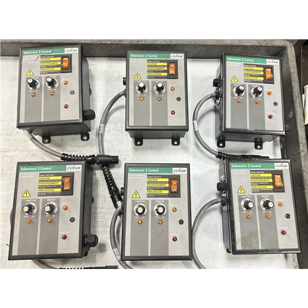 (6) Conair #107-477-01 Selectronic 5 Control Boxes