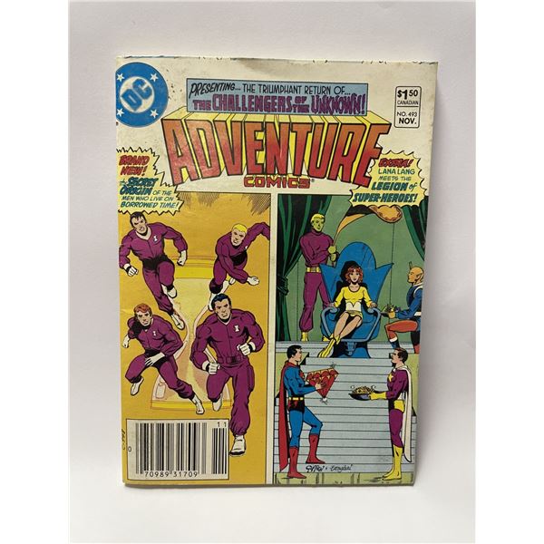 ADVENTURE COMICS #493 newsstand (1982 DC / Digest Comics)
