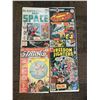 Image 1 : DC Super-Stars of Space , Super Giant Flying Saucers Adventures, Strange Adventures Freedom Fighters