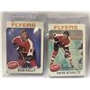 Image 2 : 1975  and 1981 O Pee Chee and Topps  Philadelphia Flyers , FOUR CARDS