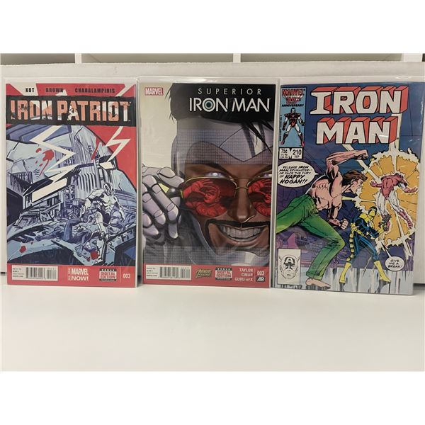 Iron Man Vol. 1 #210, Superior Iron Man #3, Iron Patriot #3