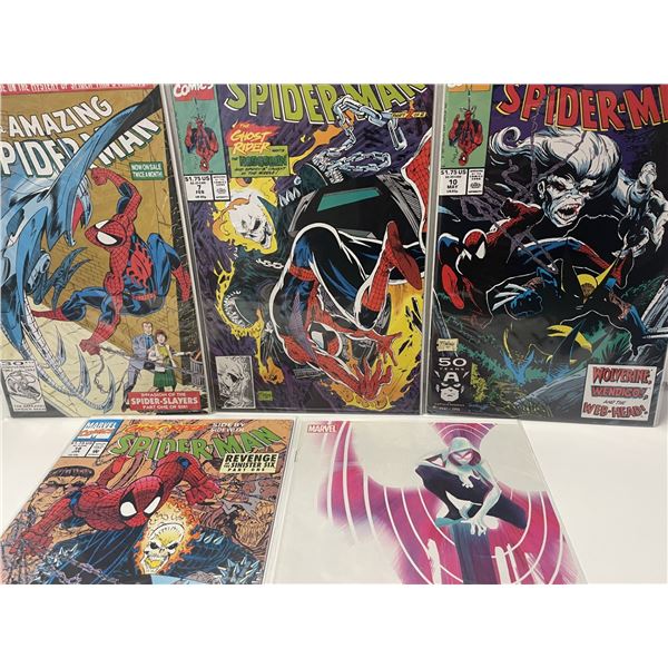 Amazing Spider Man Vol. 1 368, Spider Man Vol. 1 # 7,10, 18,  Spider Gwen #3