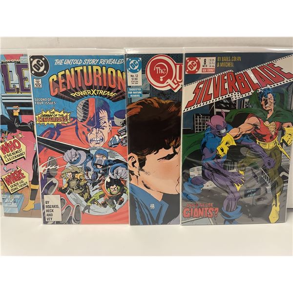 Legion # 16, Centurions #2, The Question Vol. 1 #12, Silver Blade #8