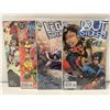 Image 1 : Legion of Superheroes Vol. 5 #39 , Vol. 6, #4; Outsiders Vol. 2. # 22 , Vol. 3 #4