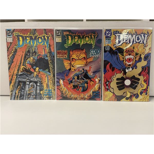 The Demon Vol. 3 # 2, 3, and 25