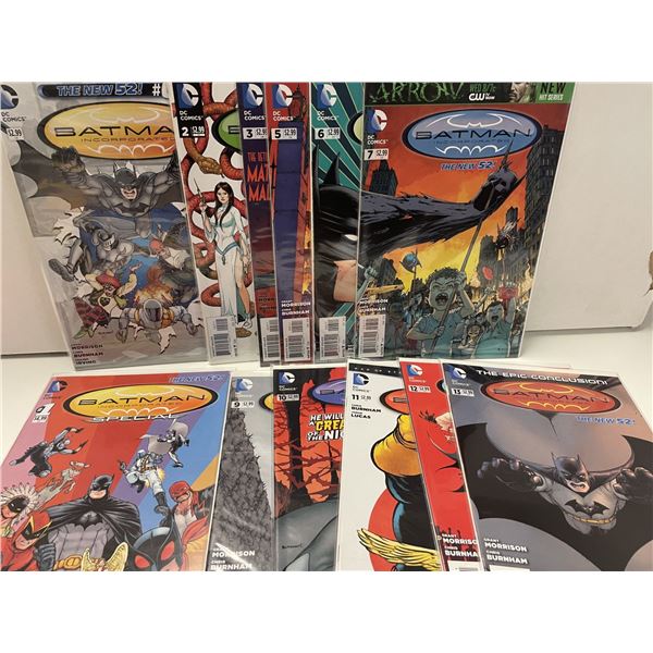 Batman Incorporated Vol. 2, # 0,2,3,5-7, 9-13, Special #1