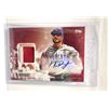 Image 1 : Topps Kris Bryant Baseball card with piece of jersey