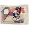 Image 1 : Topps Freddie Freeman Baseball card with piece of jersey