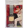 Image 1 : Topps Mike Trout Baseball card with piece of jersey
