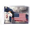 Image 1 : Freddie Freeman Baseball Card with American Flag
