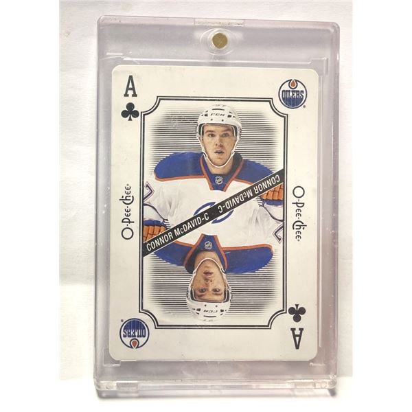 2016 Ace 0f Spades Connor McDavid Card