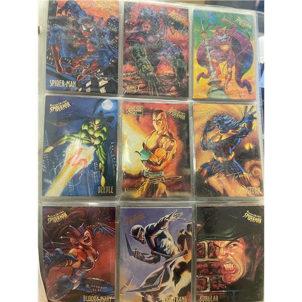 Spiderman Cards, Fleer Ultra , 142 cards