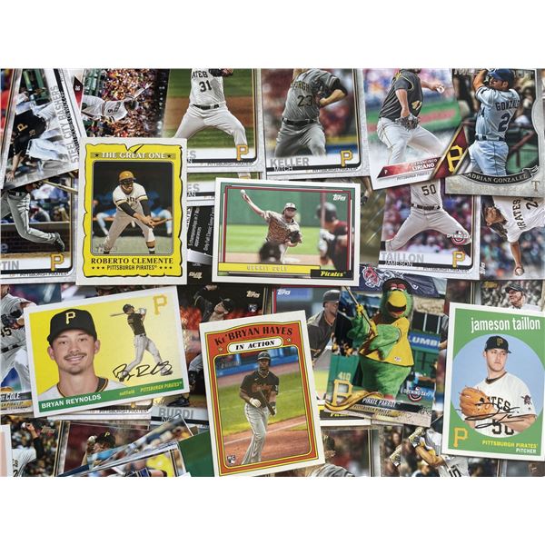 Pittsburgh Pirates Baseball Cards as shown