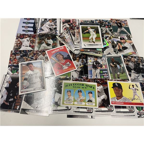 Chicago White Sox Baseball Cards as shown