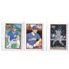 Image 1 : 1989 Bowman Baseball Cards #175, #208 and #203