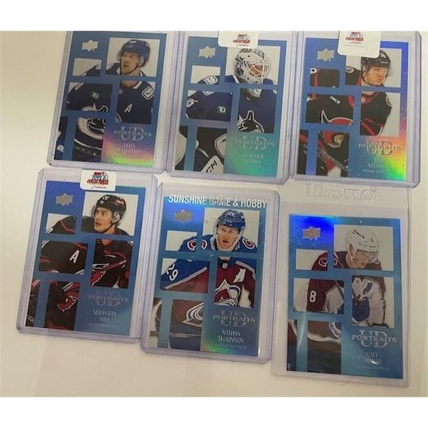 2024-25 UD Portraits 6 Cards