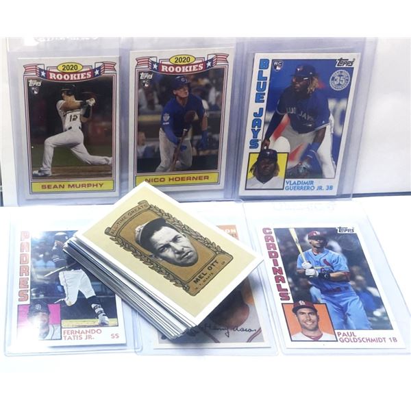 Topps 2019 35th Anniversary Baseball Cards and various others