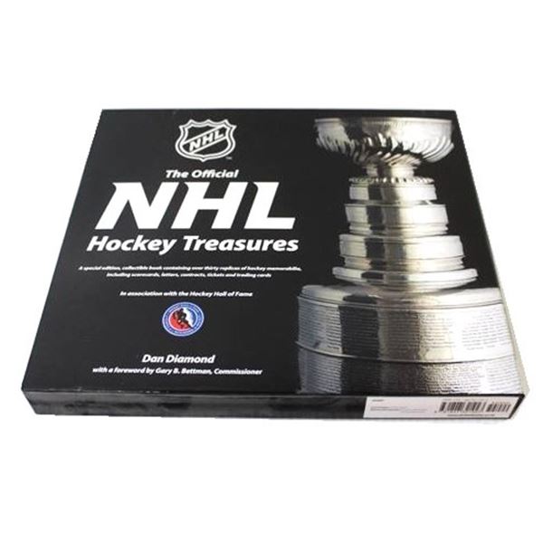 The Official NHL Hockey Treasure Book by Don Diamond 2008/2009