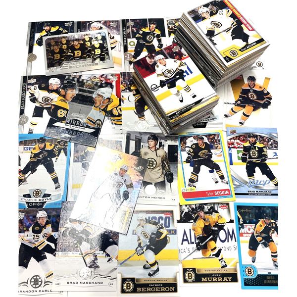 Boston Bruins Hockey Cards As Shown