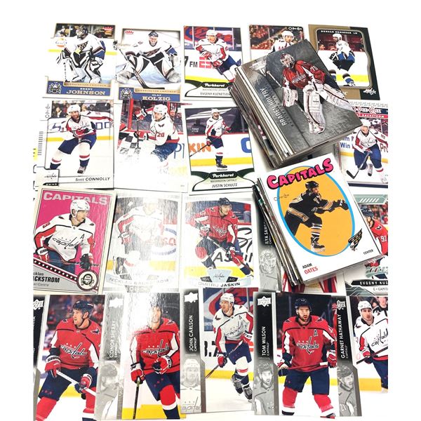 Washington Capitals Lightning Hockey Cards as shown