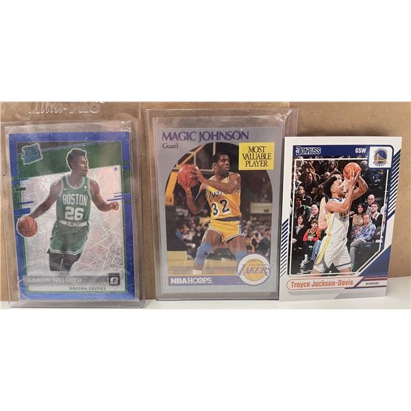 THREE Basketball Cards