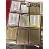 Image 10 : Hockey Team Check List Cards,  9 Sheets , 81 Cards
