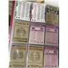 Image 1 : Hockey Team Check List Cards,  9 Sheets , 81 Cards