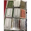 Image 9 : Hockey Team Check List Cards,  9 Sheets , 81 Cards