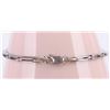 Image 3 : BEAUTIFUL VINTAGE NATURAL TOPAZ ART DECO BRACELET