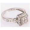Image 3 : STERLING SILVER DIAMOND LADIES RING