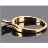 Image 2 : 18K YELLOW GOLD 0.20CT DIAMOND LADIES RING