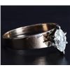 Image 5 : 1.12CT MARQUISE DIAMOND 14K YELLOW GOLD RING