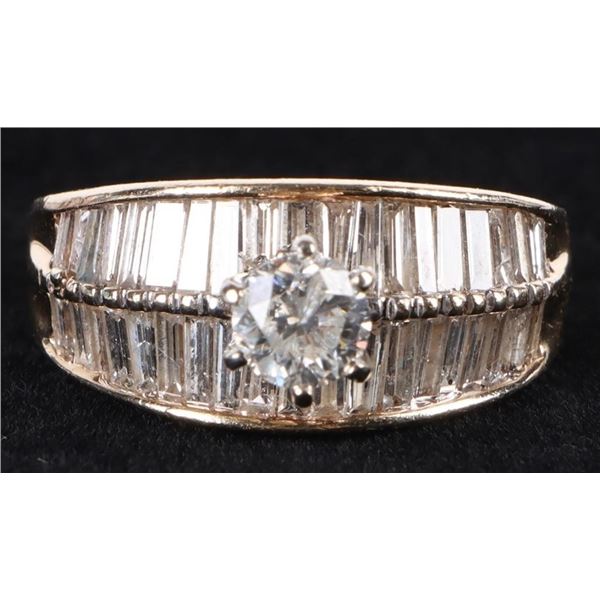 14K YELLOW GOLD 2.35CTW DIAMOND WEDDING RING