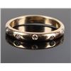 Image 1 : DAINTY 14K YELLOW GOLD LADIES DIAMOND BAND
