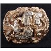 Image 1 : 14K YELLOW GOLD DIAMOND NUGGET STYLE MENS RING