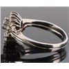 Image 2 : 14K WHITE GOLD NATURAL DIAMOND LADIES RING