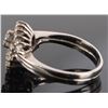 Image 3 : 14K WHITE GOLD NATURAL DIAMOND LADIES RING