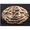 Image 1 : 10K YELLOW GOLD INTRICATE LEAF LADIES RING