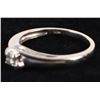 Image 3 : DAINTY 10K WHITE GOLD DIAMOND LADIES RING