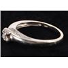 Image 4 : DAINTY 10K WHITE GOLD DIAMOND LADIES RING