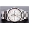 Image 4 : ROLEX DAY-DATE 36 18K WHITE GOLD LADIES WATCH