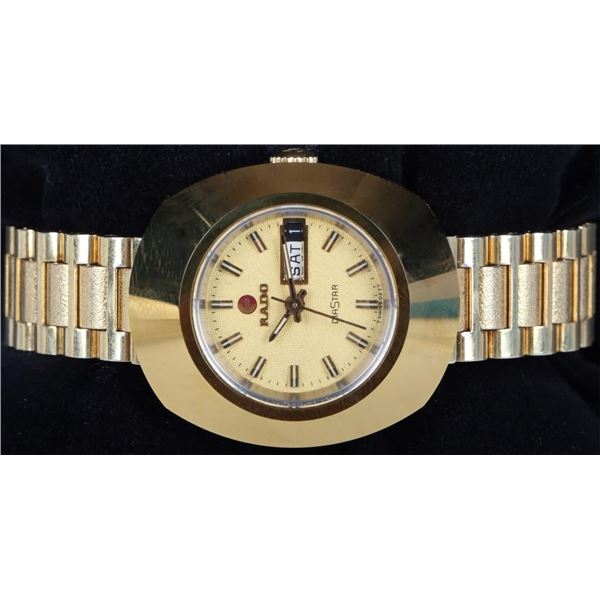 RADO DIASTAR GOLD-TONE SWISS LADIES WRISTWATCH