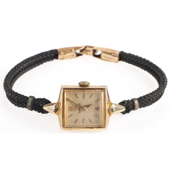 14K YELLOW GOLD OMEGA VINTAGE WRISTWATCH