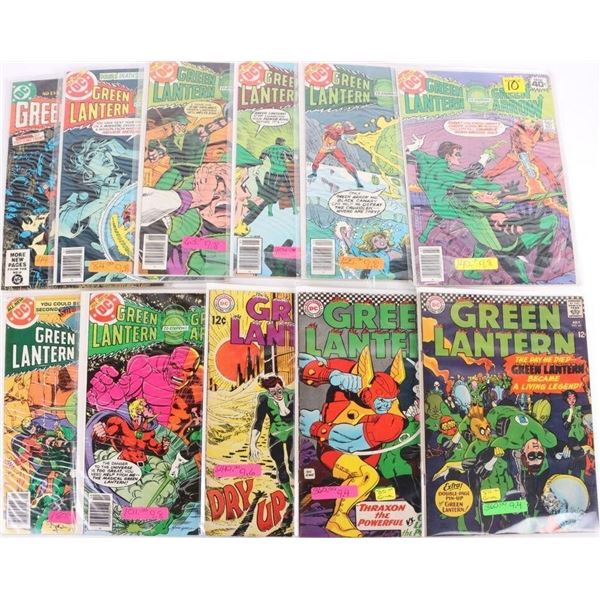 GREEN LANTERN COLLECTIBLE COMIC BOOKS - (11)