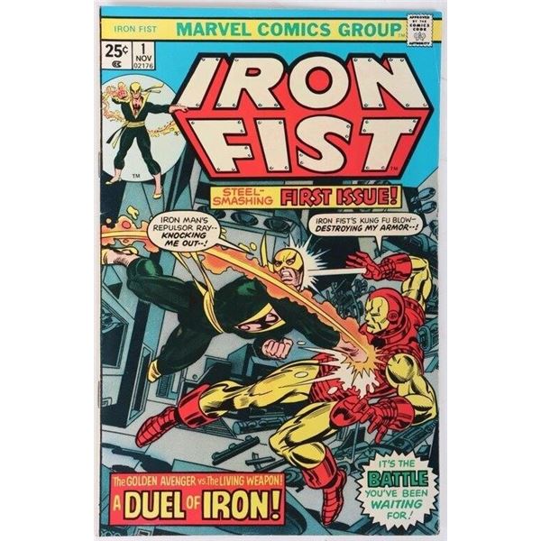 IRON FIST #1 MARVEL 1975 1ST SOLO TITLE