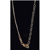 Image 3 : 14K YELLOW GOLD HEART DIAMOND LADIES NECKLACE