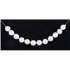 Image 2 : 6.8-7.3MM FRESHWATER PEARLS 14K GOLD NECKLACE